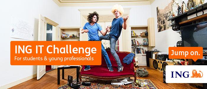 Banner ING IT Challenge for students & young professionals